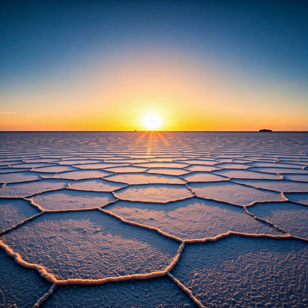 Desert and Oasis of Chott ejjerid Tuinsia