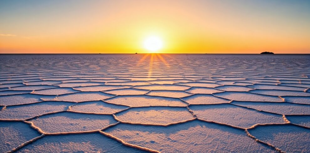 Desert and Oasis of Chott ejjerid Tuinsia