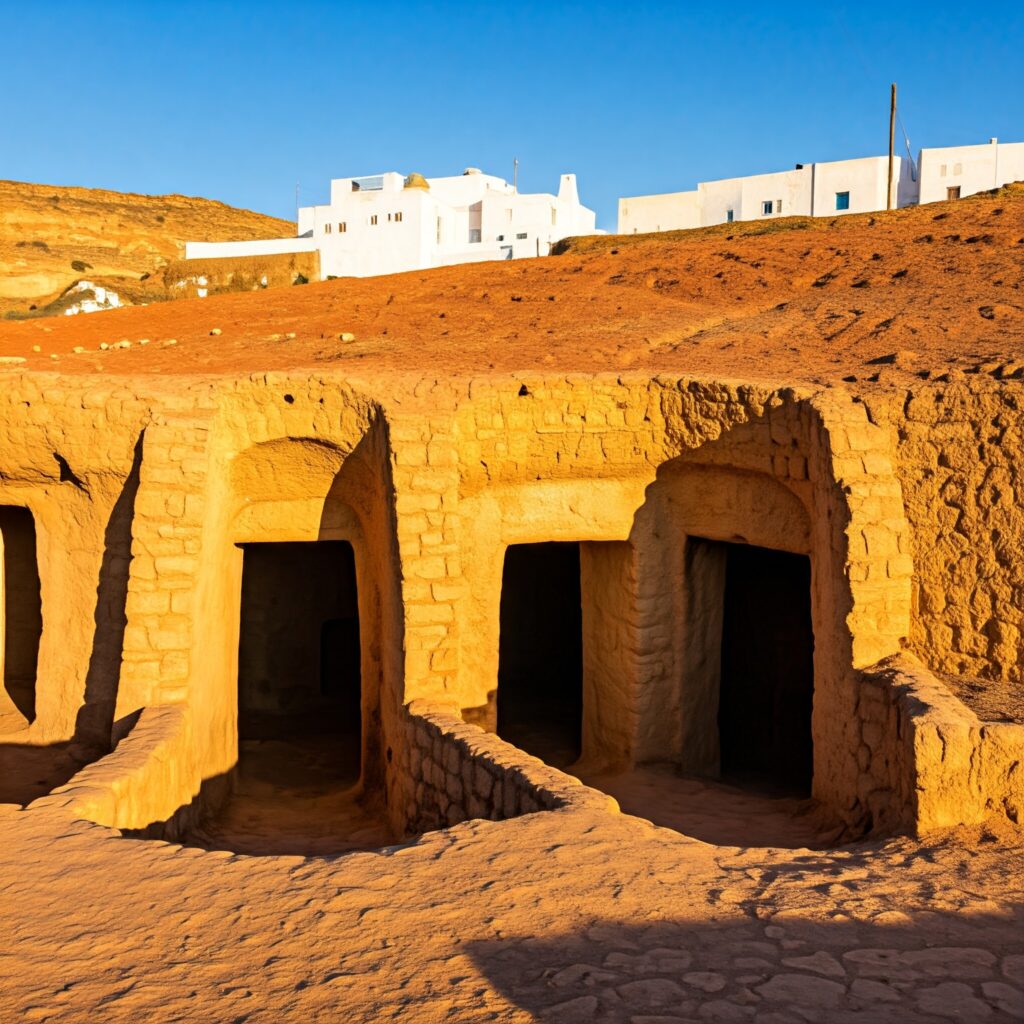 sites historiques de Matmata, Tunisie